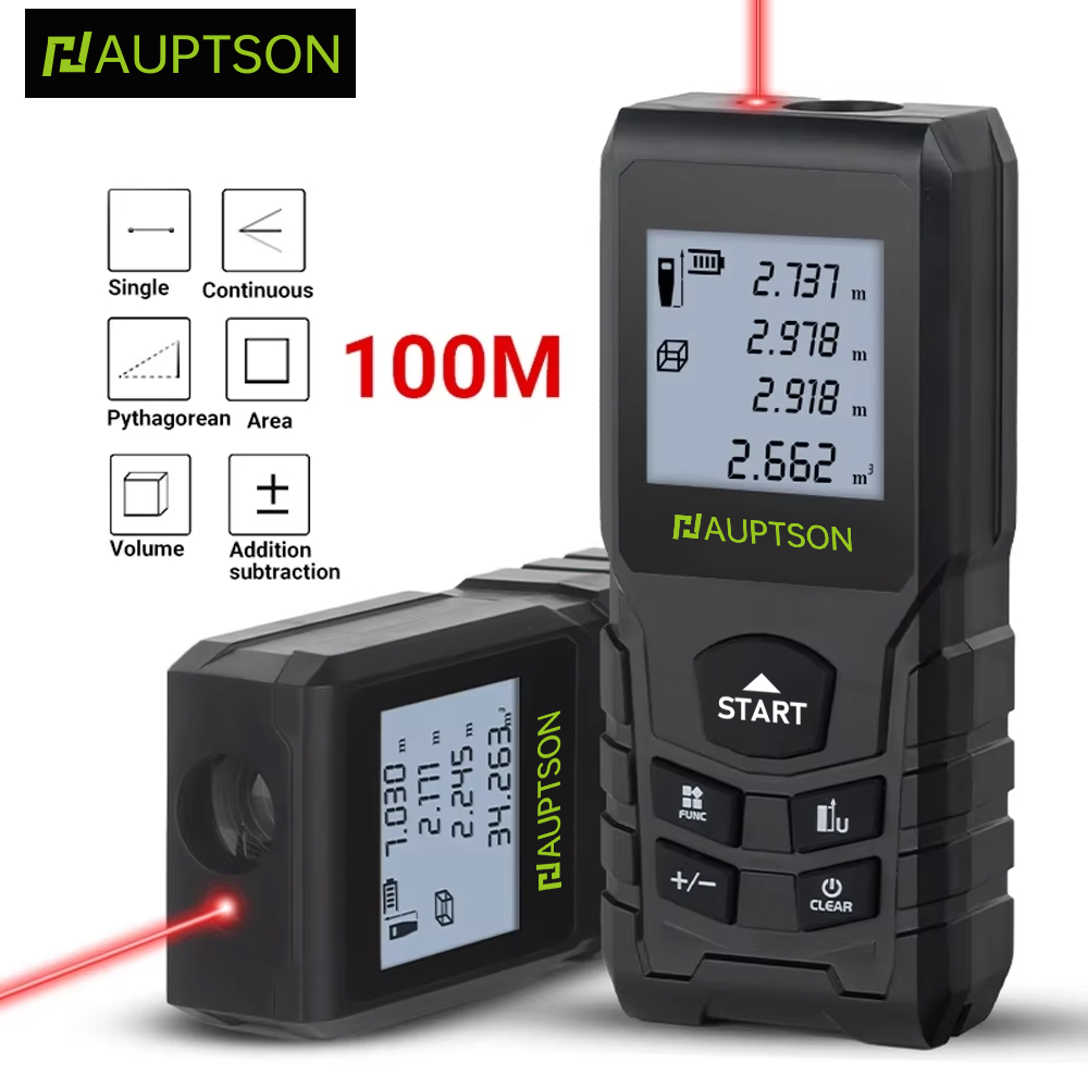Industrial Laser Rangefinder - HAUPTSON 70/100M Lazer Uzaklık Ölçer Mesafe
