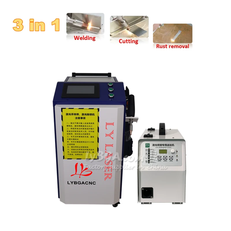 Handheld Laser Welding Machine - Lazer Temizleme Makinesi 5'i 1 Arada