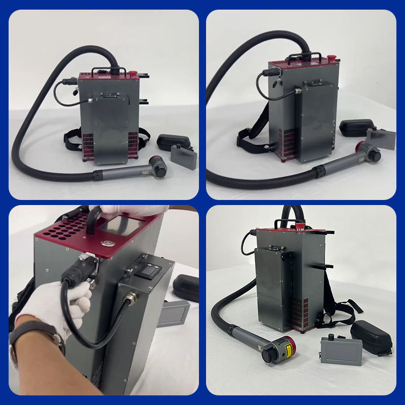 Industrial Laser Cleaning Machine Price - Sırt Çantası Taşınabilir Tip El Tipi