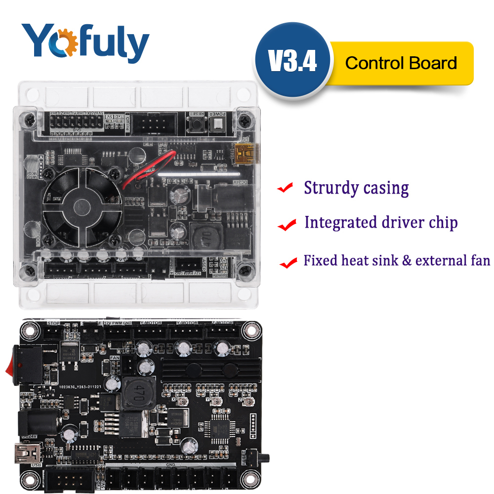 Laser Controller Board - GRBL 1.1 USB portu CNC oyma