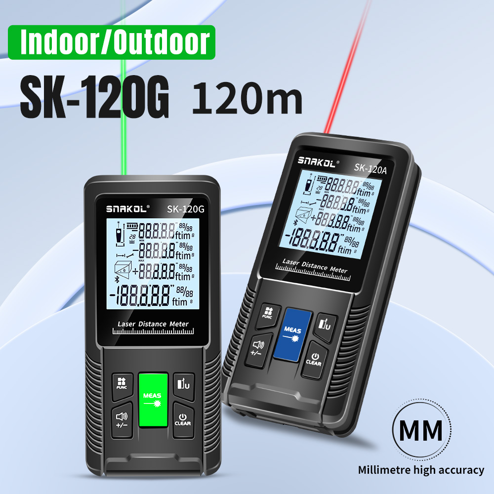 Industrial Laser Rangefinder - Snakol Lazer Mesafe Ölçer 40m 50m