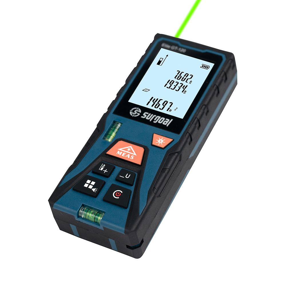 Industrial Laser Rangefinder - 120m Yeşil Lazer Mesafe Ölçer, Su