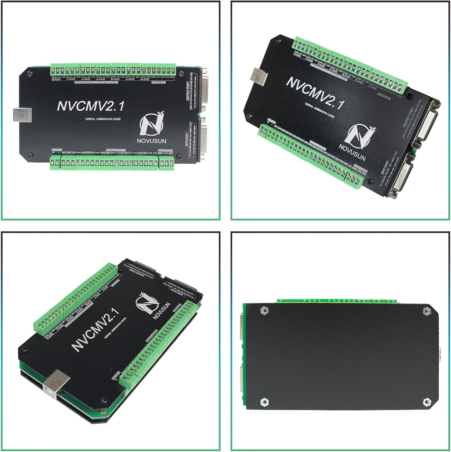 6 eksen 125KHz NVCM USB Mach3  - Breakout Board Mach3 incelemesi ve fiyatı