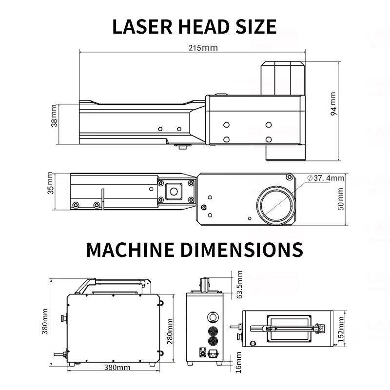 Sırt Çantası Tipi Taşınabilir  - Industrial Laser Cleaning Machine Price incelemesi ve fiyatı