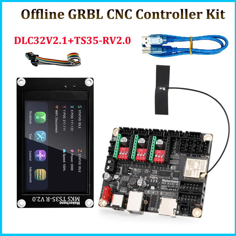 Makerbase MKS DLC32 V2.1 32Bit - Laser Controller Board incelemesi ve fiyatı