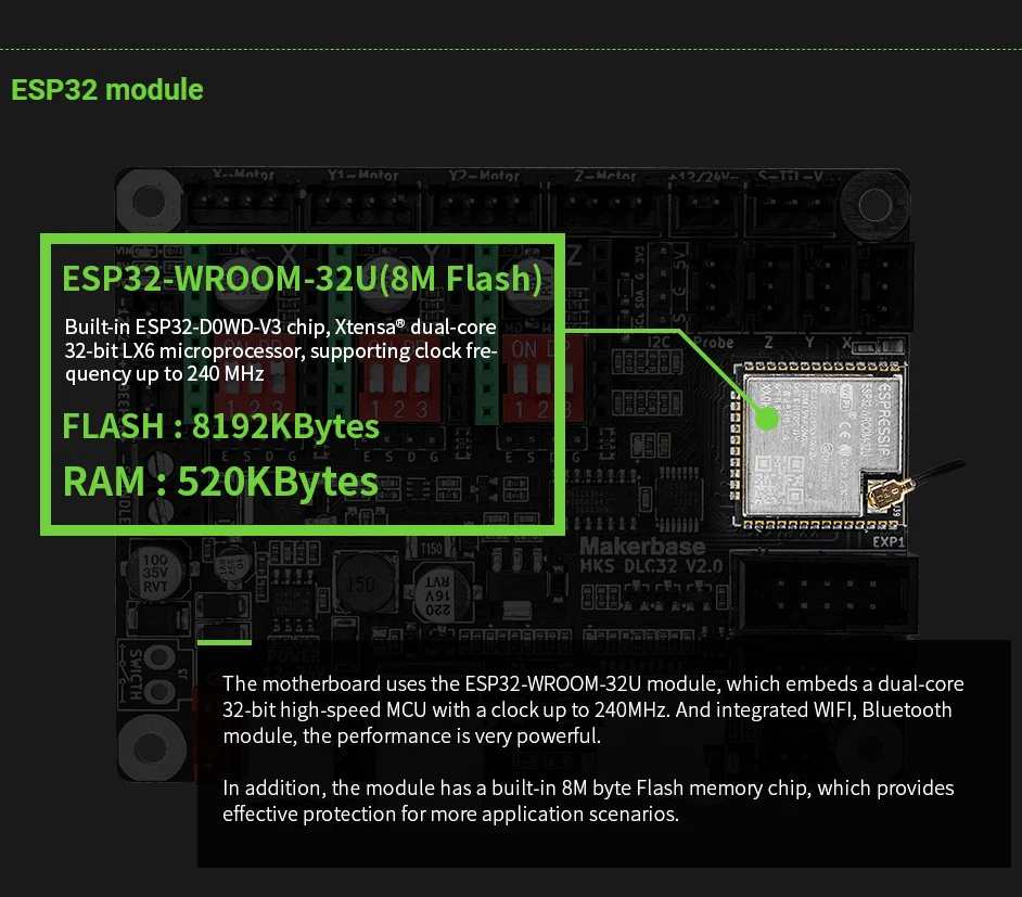 Makerbase MKS DLC32 V2.1 32Bit - Laser Controller Board incelemesi ve fiyatı