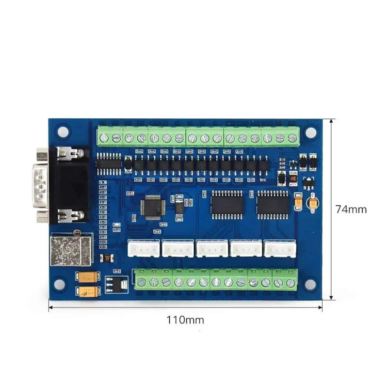 CNC MACH3 USB 5 Eksen 100 KHz  - Breakout Board Mach3 incelemesi ve fiyatı