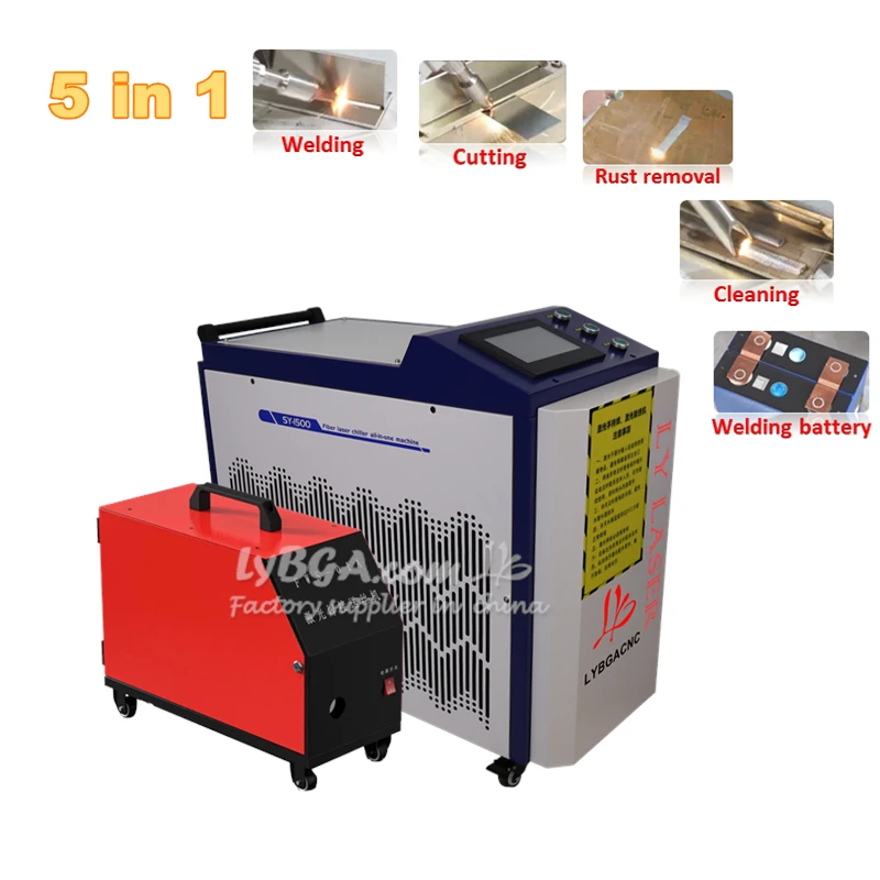 Lazer Temizleme Makinesi 5'i 1 - Handheld Laser Welding Machine incelemesi ve fiyatı