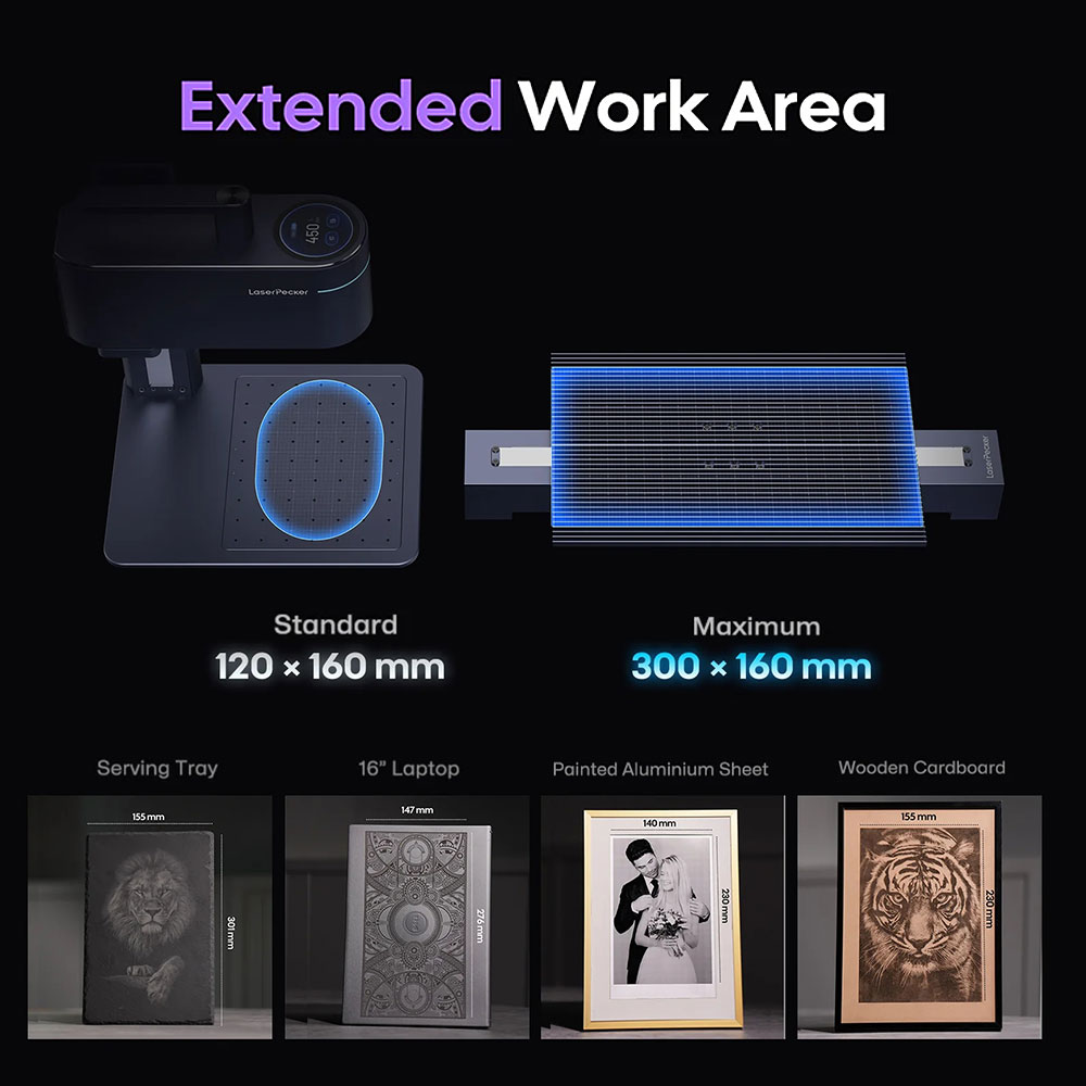 LASERPECKER 4 LP4 Lazer Kazıma - Industrial Laser Engraving Machine incelemesi ve fiyatı