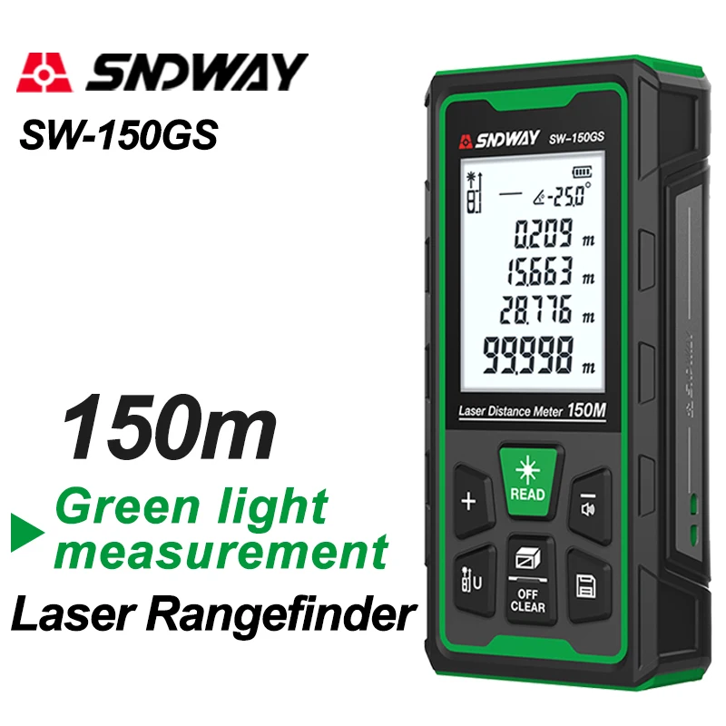 Yeşil Lazer Mesafe Ölçer Dijit - Industrial Laser Rangefinder incelemesi ve fiyatı