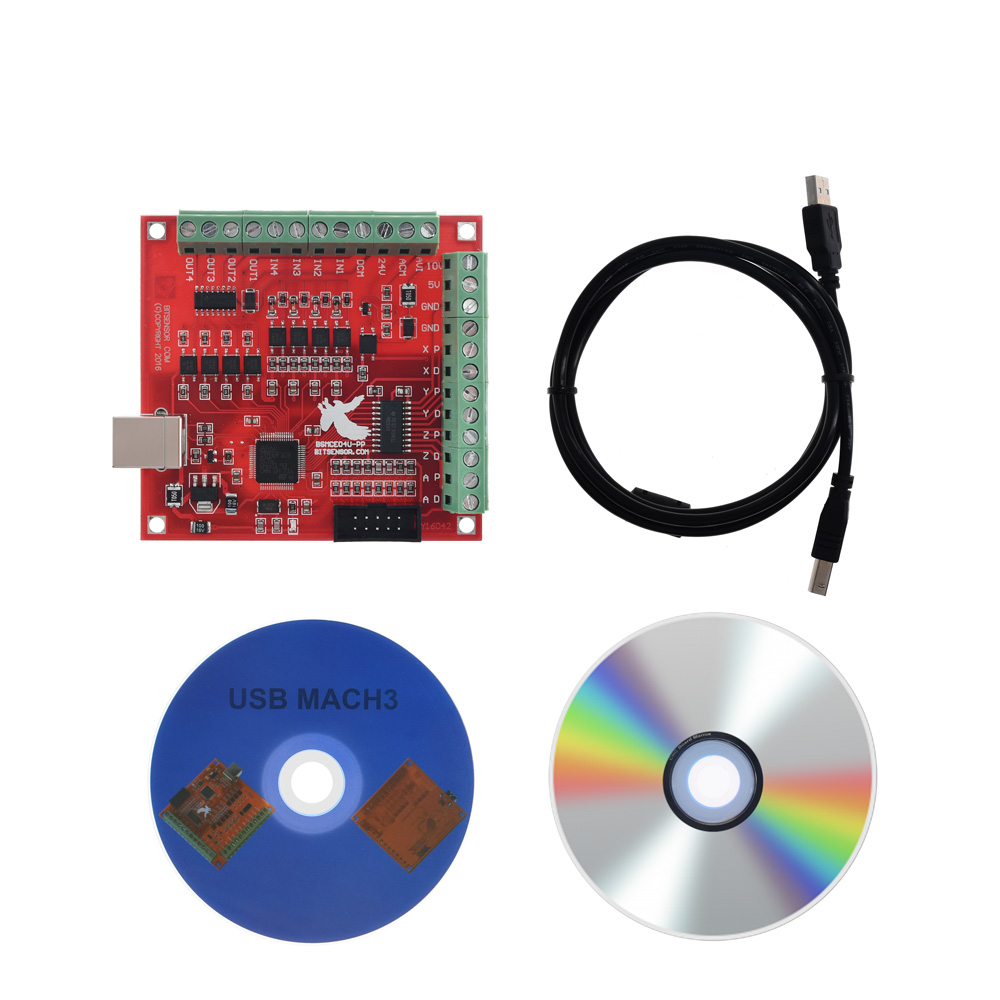 MACH3 CNC USB 100Khz kesme pan - Breakout Board Mach3 incelemesi ve fiyatı