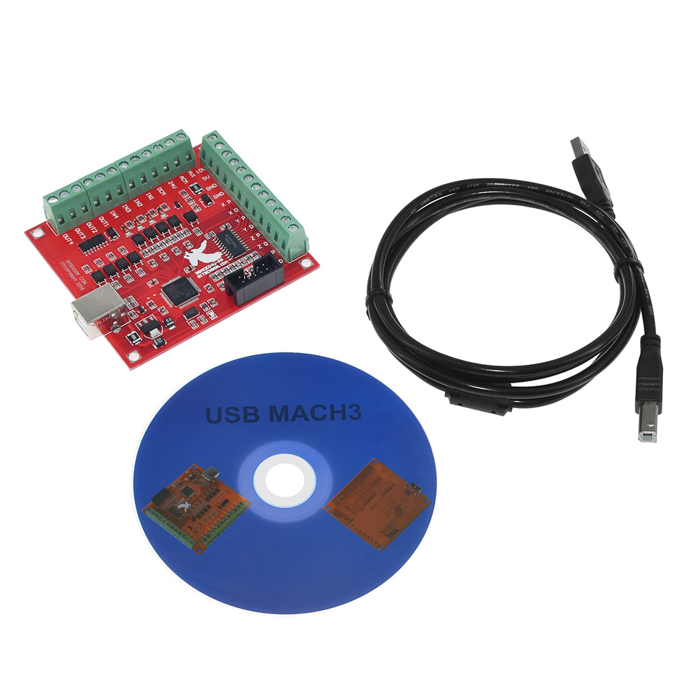 MACH3 CNC USB 100Khz kesme pan - Breakout Board Mach3 incelemesi ve fiyatı