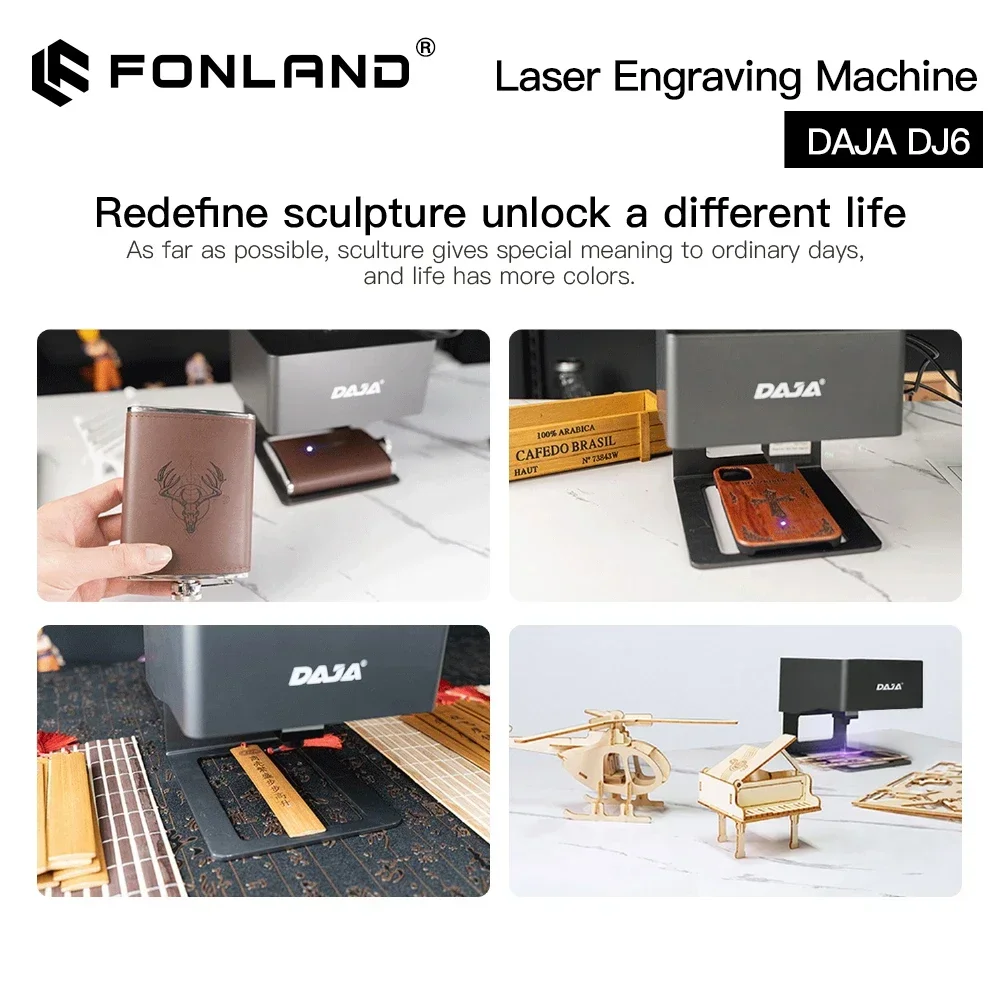 DAJA lazer gravür CNC DIY DJ6  - Industrial Laser Cutting Machines incelemesi ve fiyatı