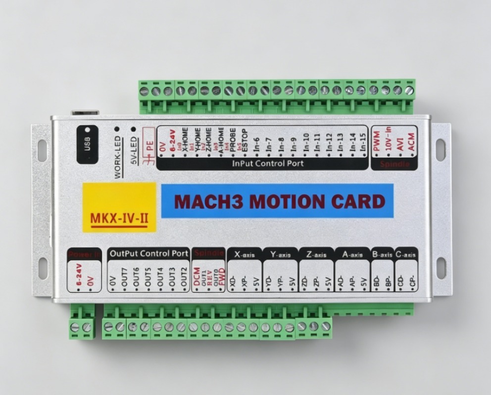 MK4-IV 4 Eksenli USB Hareket K - Breakout Board Mach3 incelemesi ve fiyatı
