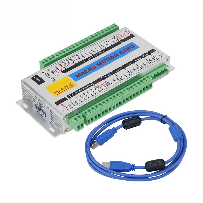 MK4-IV 4 Eksenli USB Hareket K - Breakout Board Mach3 incelemesi ve fiyatı