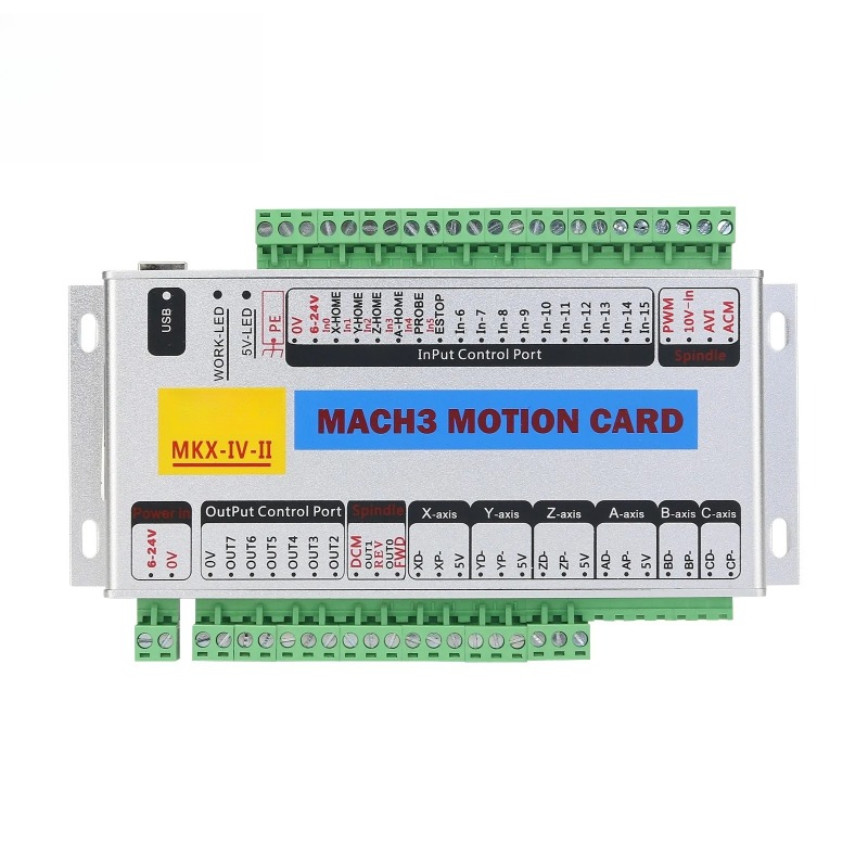 MK4-IV 4 Eksenli USB Hareket K - Breakout Board Mach3 incelemesi ve fiyatı