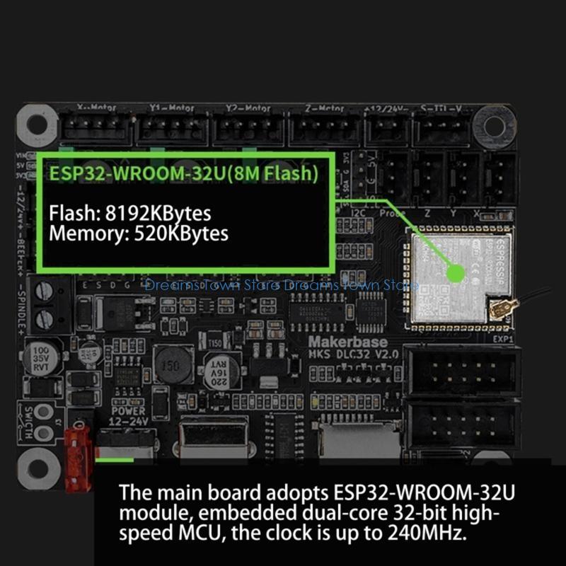 HX6A MKS DLC32 V2.0 Masaüstü G - Laser Controller Board incelemesi ve fiyatı