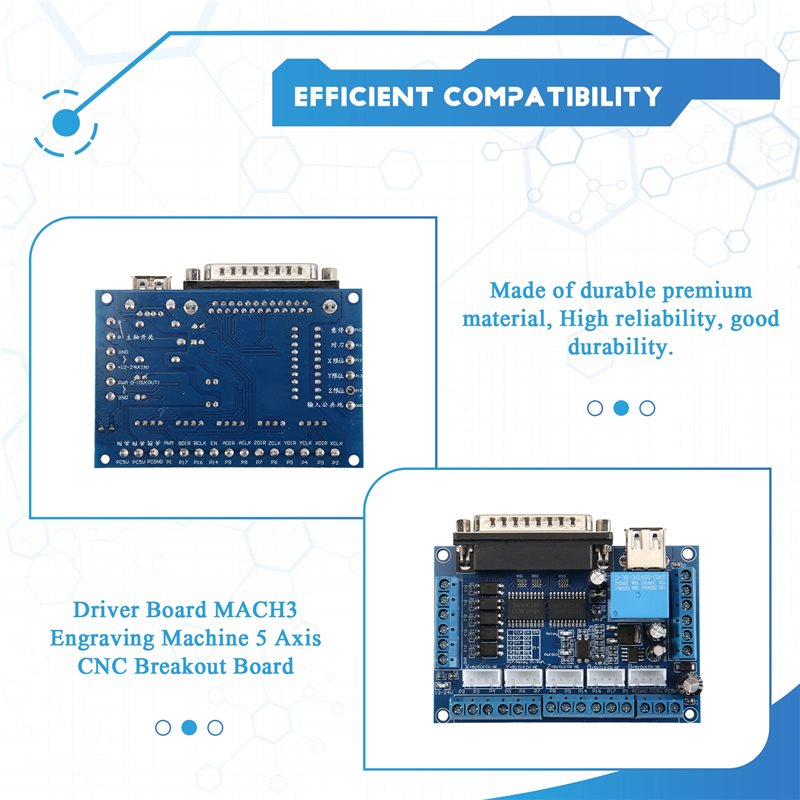 AT05-Sürücü Kartı MACH3 Gravür - Breakout Board Mach3 incelemesi ve fiyatı