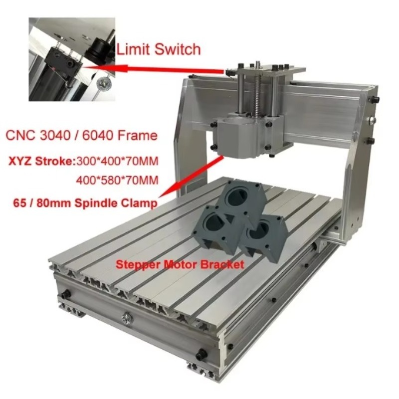 Alüminyum CNC 3040 6040 Çerçev - Cnc Milling Machine incelemesi ve fiyatı