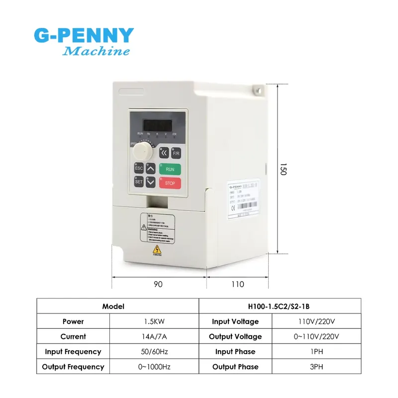 Özelleştirilebilir G-PENNY 110 - Cnc Milling Machine incelemesi ve fiyatı