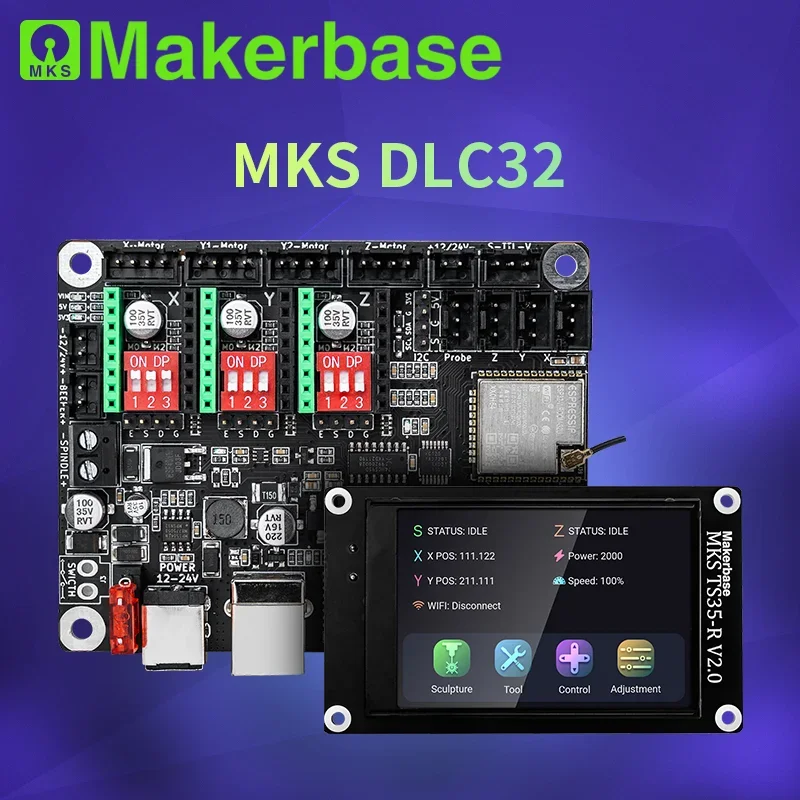 Lazer ve CNC için Makerbase MK - Laser Controller Board incelemesi ve fiyatı