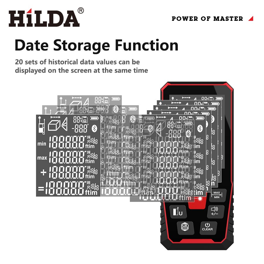 HILDA Lazer Mesafe Ölçer 40/10 - Industrial Laser Rangefinder incelemesi ve fiyatı