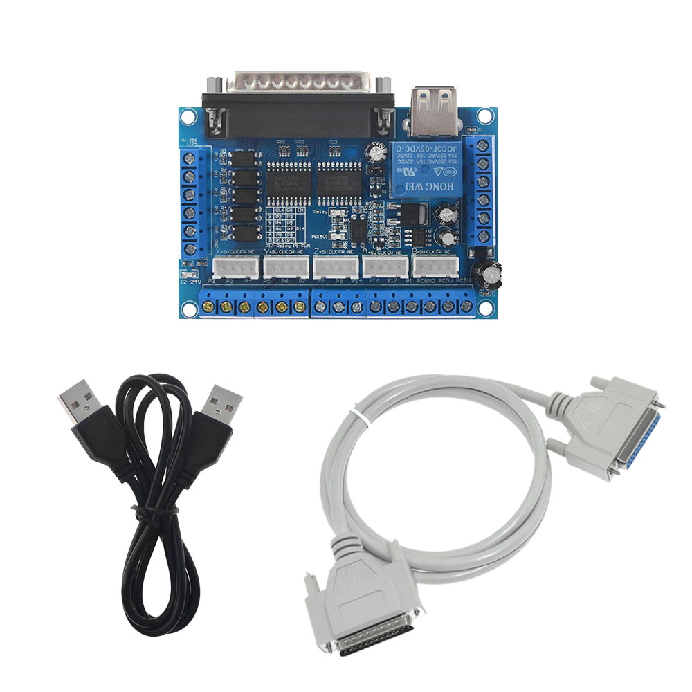 5 eksen CNC MACH3 kesme panosu - Breakout Board Mach3 incelemesi ve fiyatı