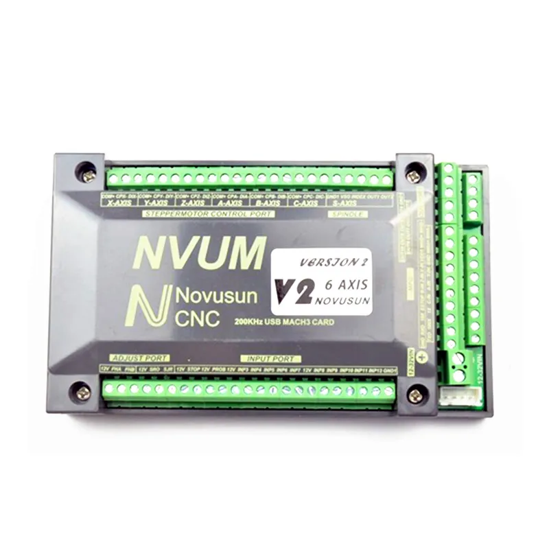 NVUM 4 Eksen Mach3 USB Kartı 3 - Breakout Board Mach3 incelemesi ve fiyatı