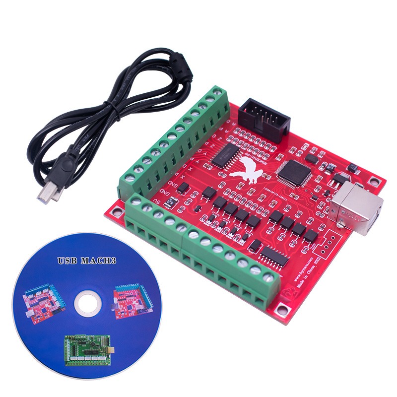 Kesme panosu CNC USB MACH3 100 - Breakout Board Mach3 incelemesi ve fiyatı