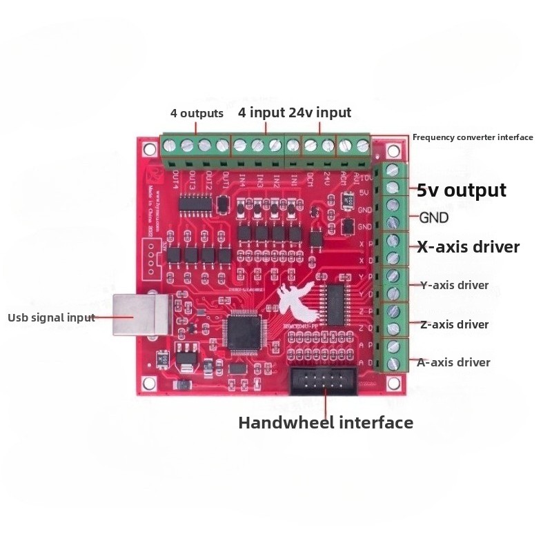 Kesme panosu CNC USB MACH3 100 - Breakout Board Mach3 incelemesi ve fiyatı